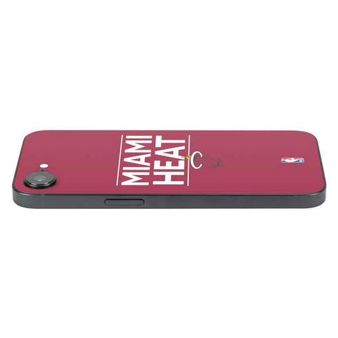 NBA Miami Heat Standard - Red iPhone 16e Skin